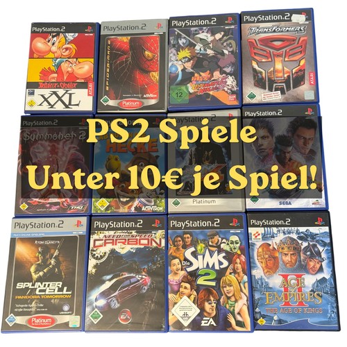Sony playstation ps2 - sony, spiele