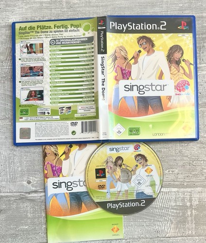 Ps2 spiel singstar the dome - spiel, singstar: