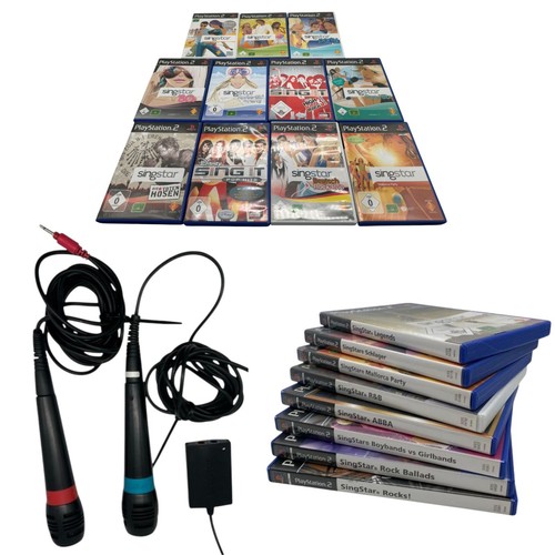 Singstar spiele mikrofone - spiele,